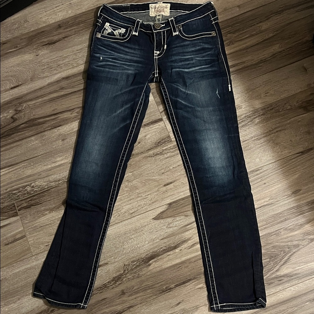 Big Star Women's Dark Blue Boot Cut Jeans